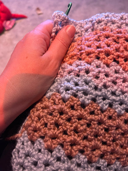 Crochet Knee Blanket